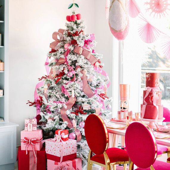 10 Best Pink Christmas Trees - Gorgeous Pink Tree Ideas for the Holidays