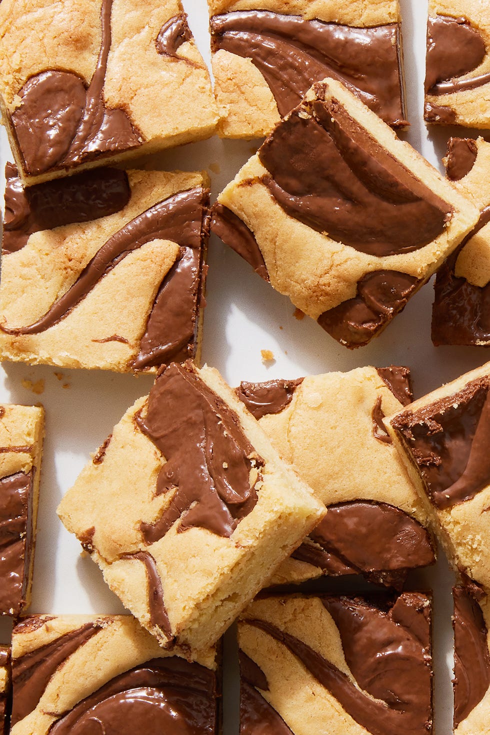 nutella blondies