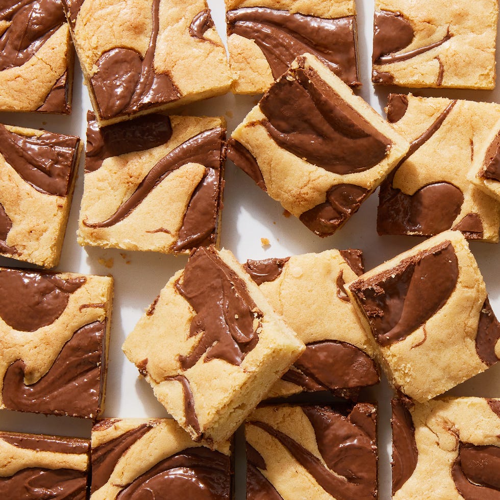 nutella blondies