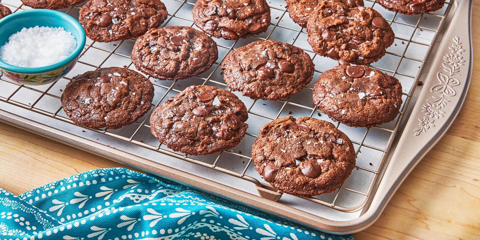 How to Make Double Chocolate Crinkle Cookies - Boston Girl Bakes