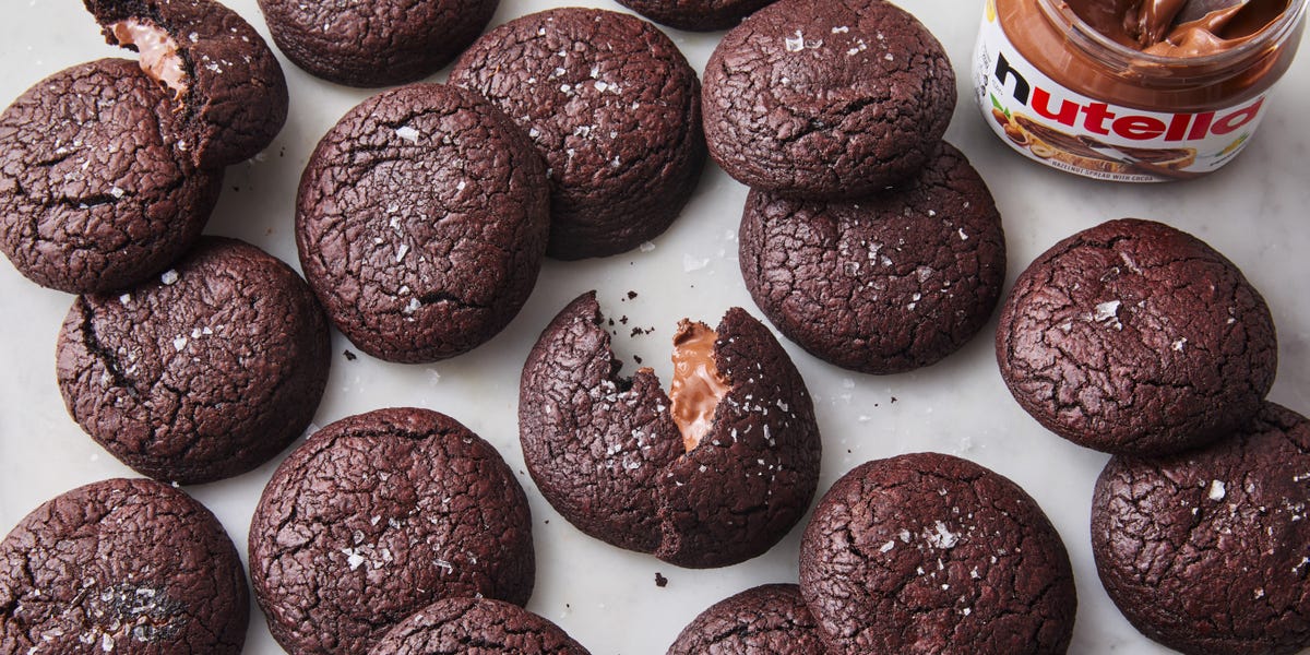 preview for These Nutella-Stuffed Cookies Are Our New Fave Chocolate Cookie