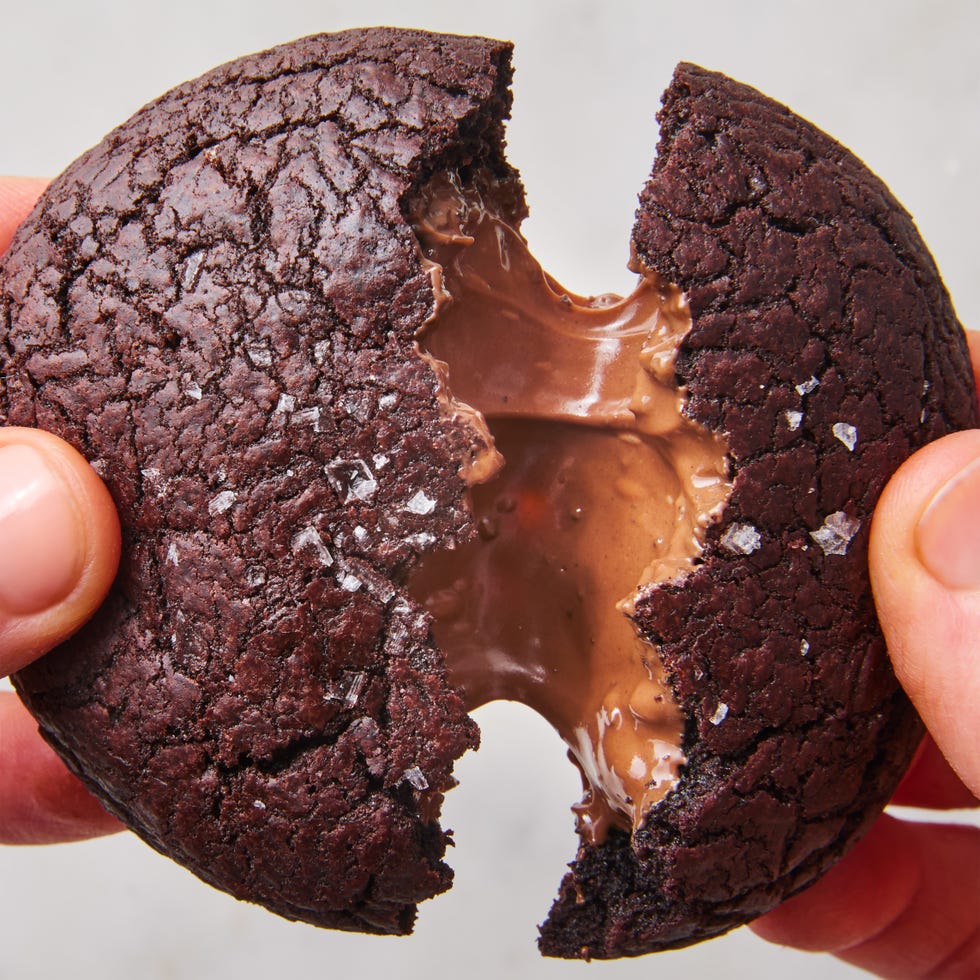 nutella stuffed cookies