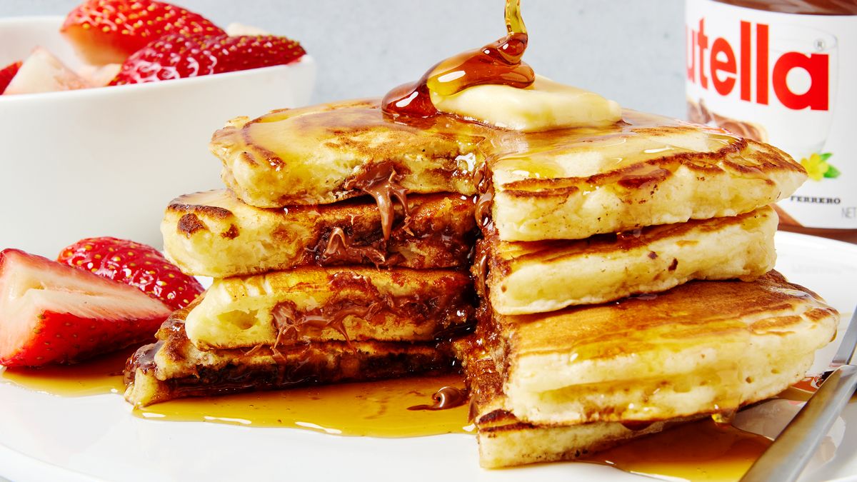 preview for Nutella-Stuffed Pancakes Are The Upgrade Your Breakfast Game Needs