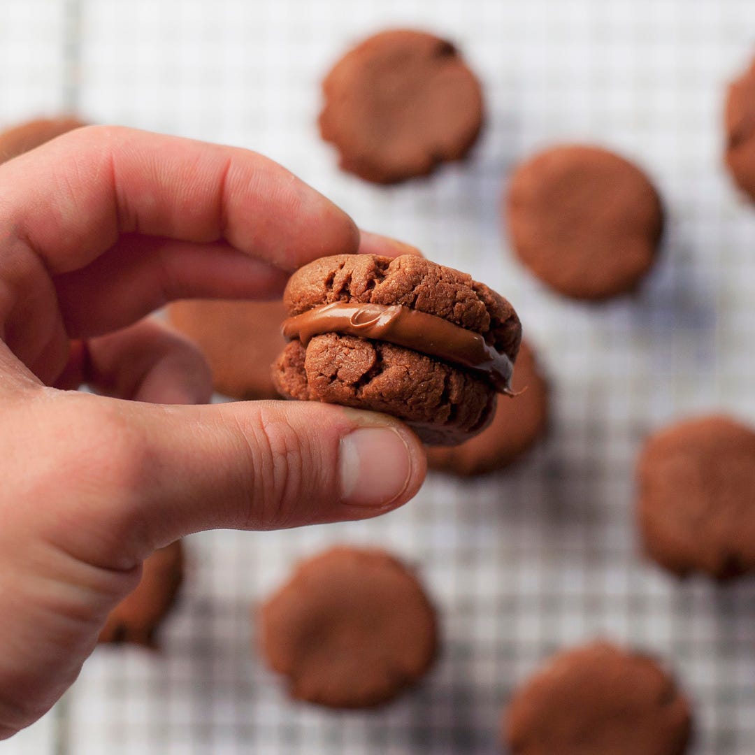 best biscuit and cookie recipes nutella sandwich cookies