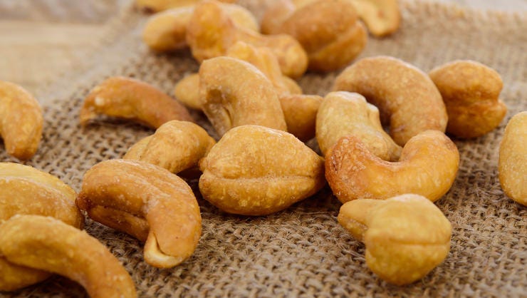 Roasted, Salted Nuts. Roasted, Salted Nuts.