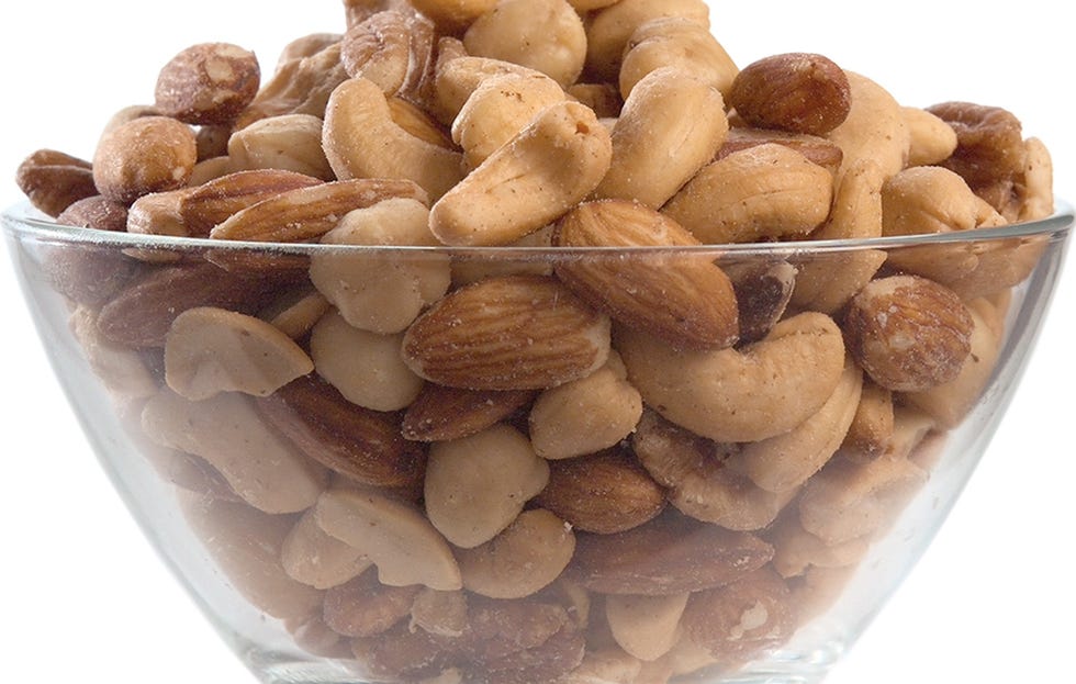 Nuts in bowl