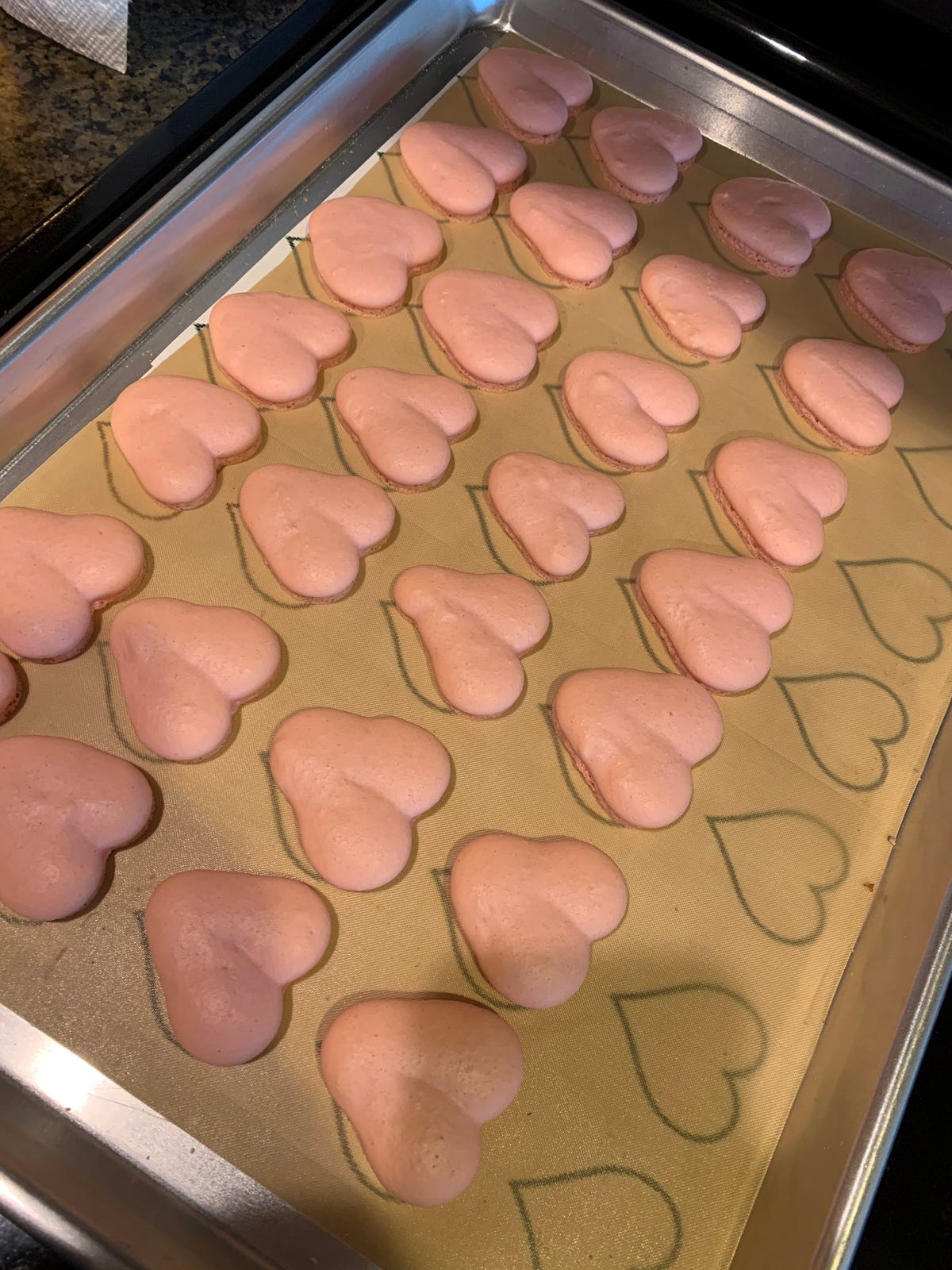 These Heart-Shaped Macarons Went Viral For This NSFW Reason