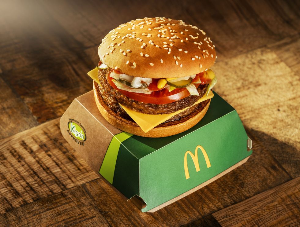 new mcdonald's mcplant burger