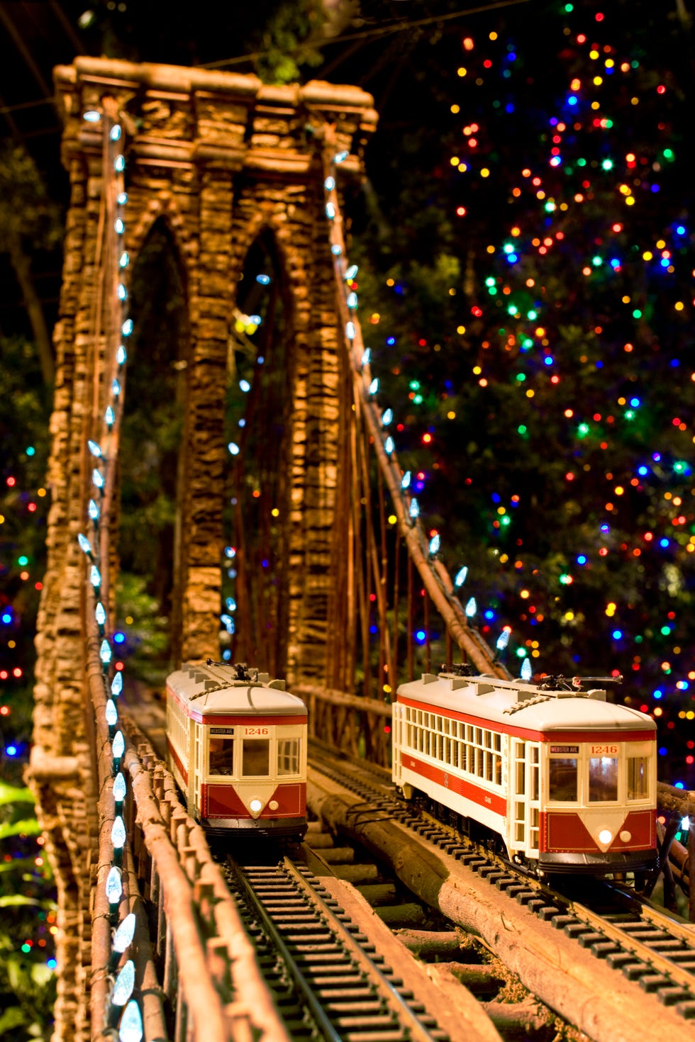 holiday train show at the new york botanic garden