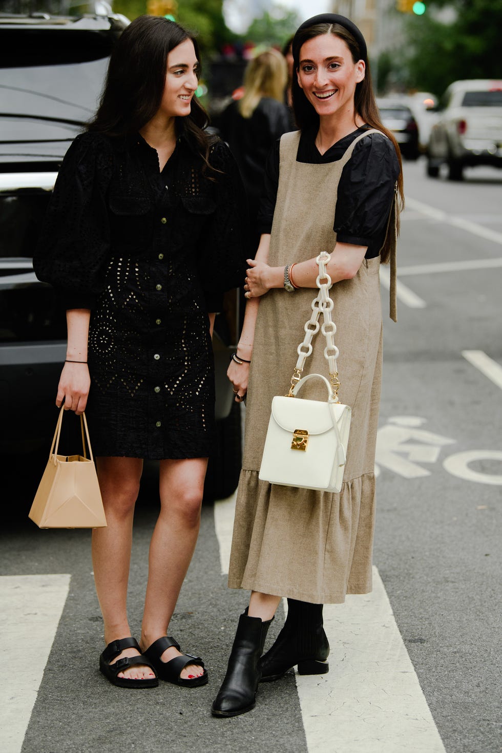 Clothing, Street fashion, White, Fashion, Snapshot, Black-and-white, Footwear, Coat, Outerwear, Fashion model, 