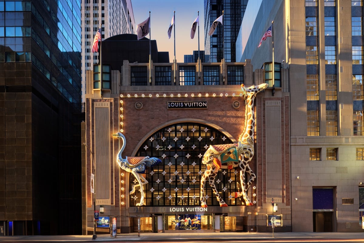 Louis Vuitton’s New Manhattan Pop-Up Is a Dazzling Mic Drop