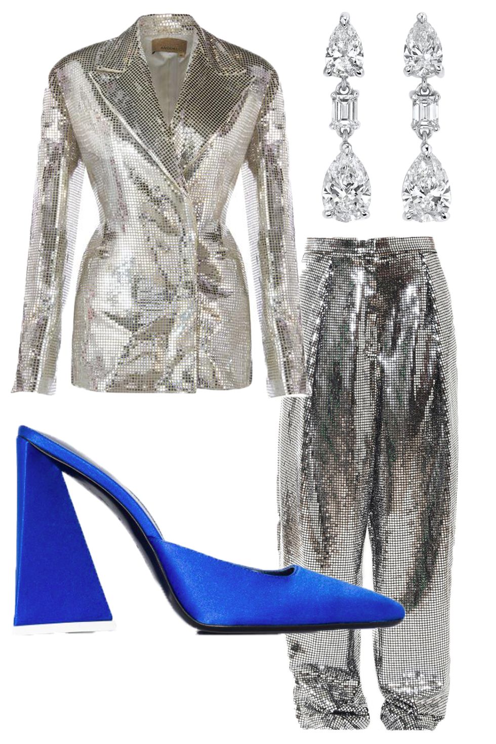 new year's eve outfit, statement suit