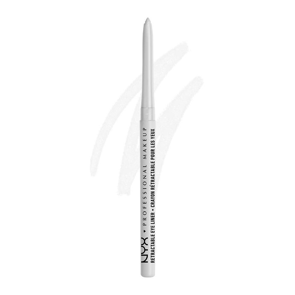 nyx professional makeup mechanical eyeliner pencil, white