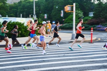 race image library from the 2025 brooklyn half marathon. photographer trevor raab (staff)