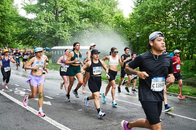 race image library from the 2025 brooklyn half marathon. photographer trevor raab (staff)