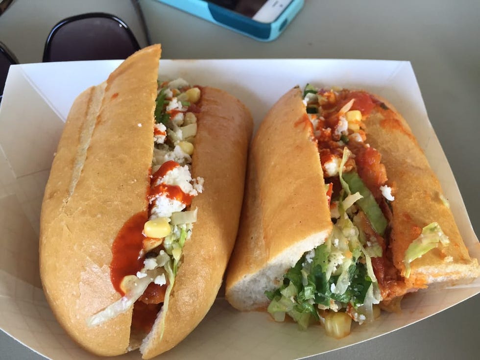 Dish, Food, Cuisine, Ingredient, Fast food, Sandwich, Produce, Finger food, Staple food, Bánh mì, 
