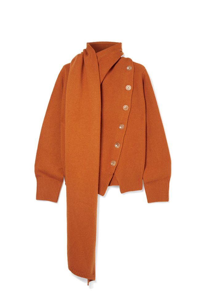 Joseph Draped wool and cashmere-blend sweater, £545
