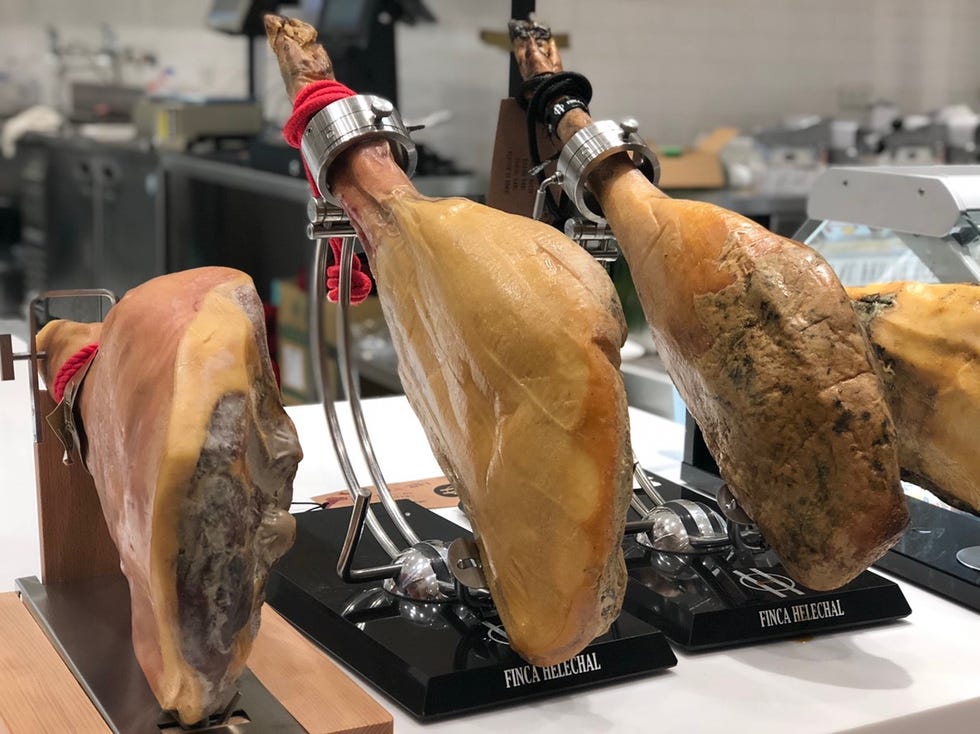 Jamón, Jamón serrano, Food, Baguette, Bayonne ham, Cuisine, Katsuobushi, 