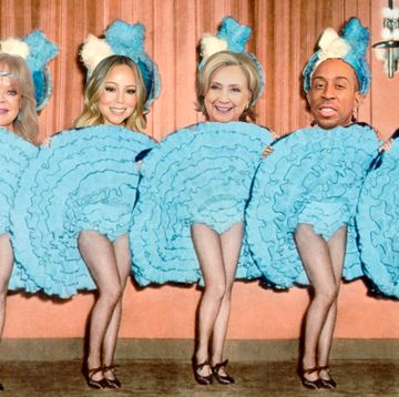 candy spelling, mariah carey, hillary clinton, ludacris, and angelina jolie