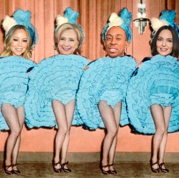 candy spelling, mariah carey, hillary clinton, ludacris, and angelina jolie