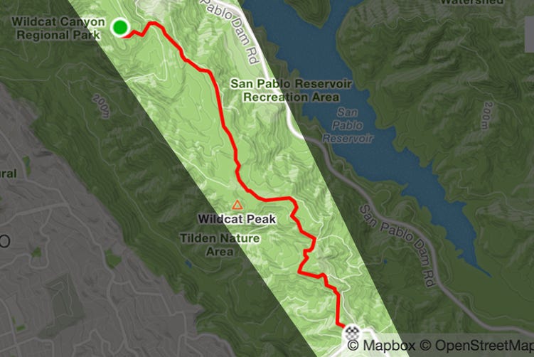 Biggest Strava Segments