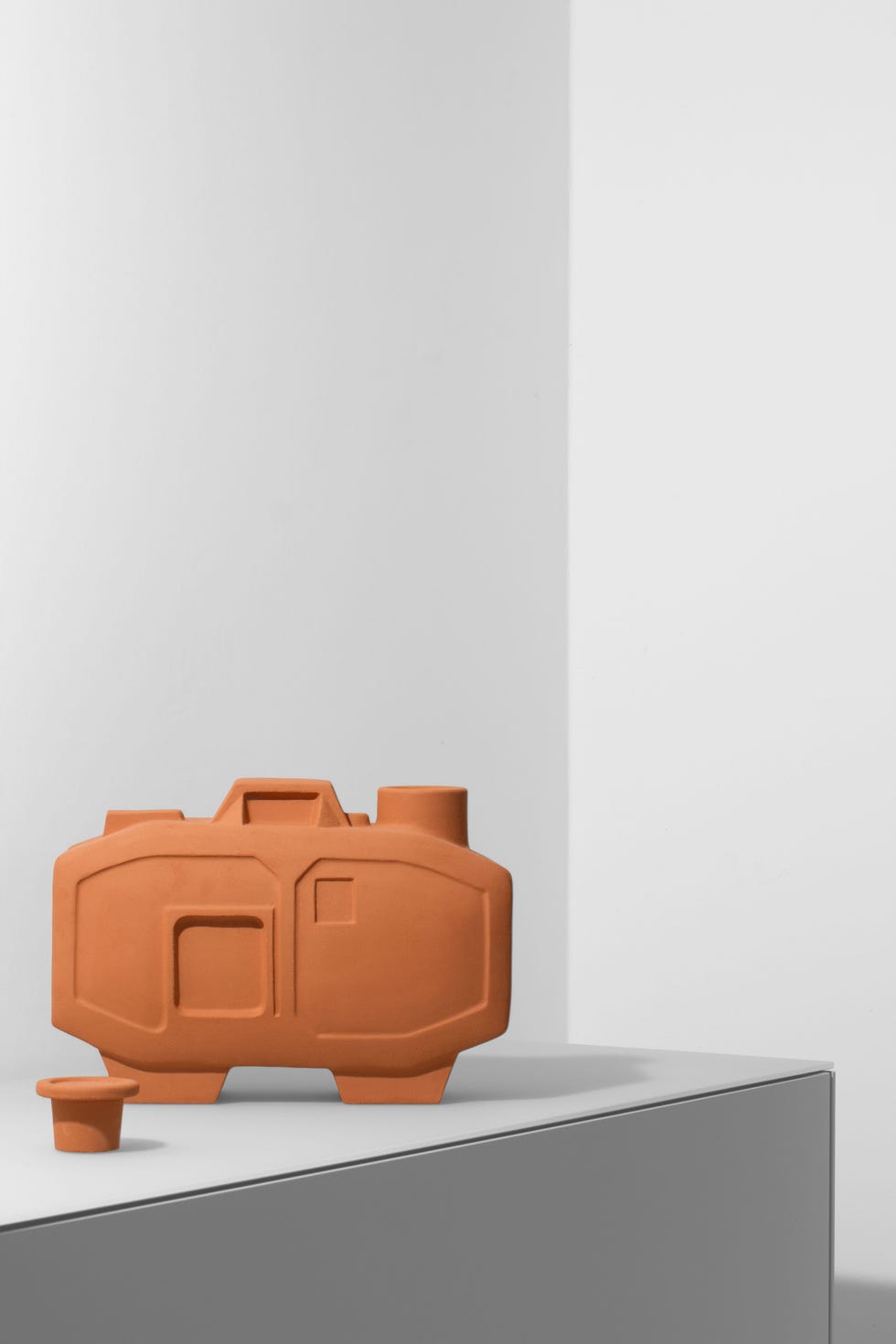 a terracotta vessel