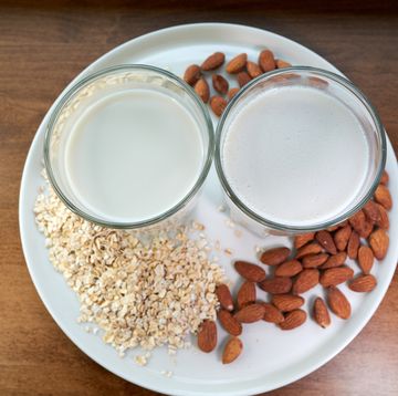 oat milk vs. almond milk