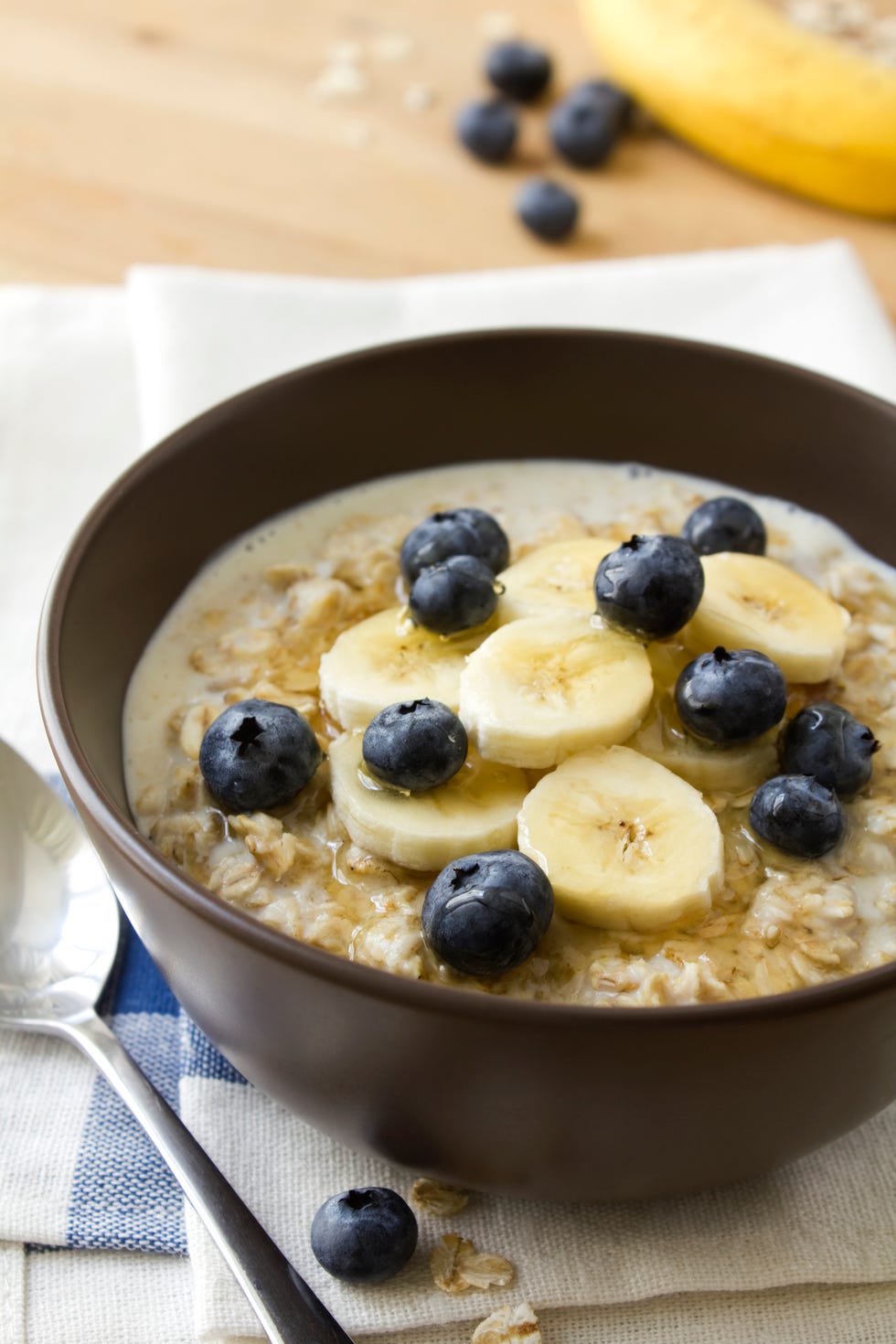 Healthy oatmeal porridge