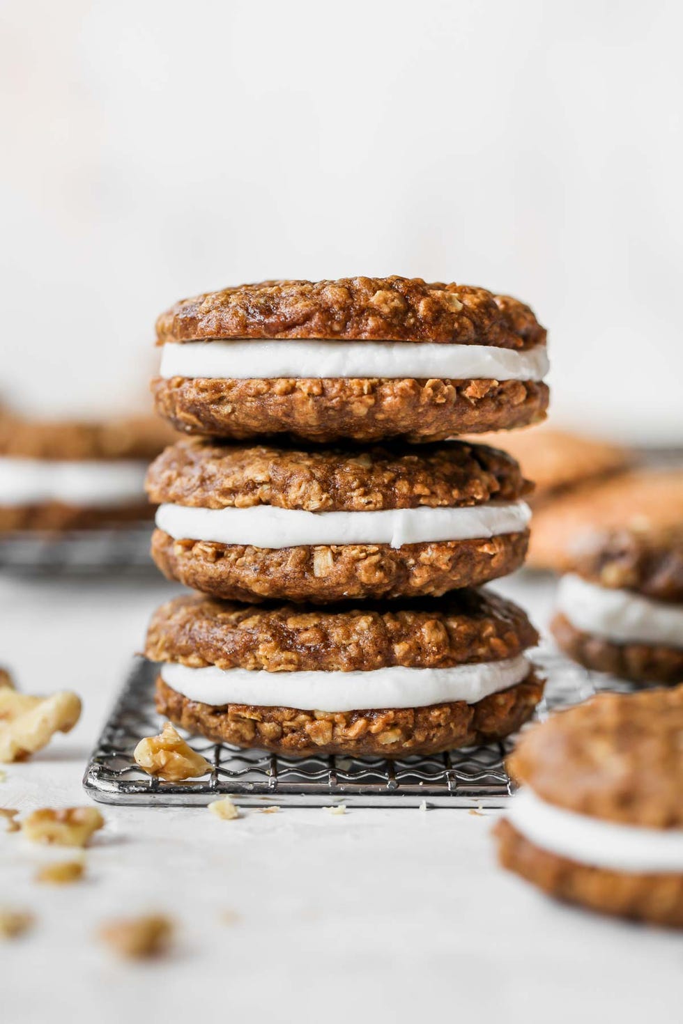 best healthy desserts   homemade oatmeal creme pies