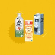oat milk photo collage