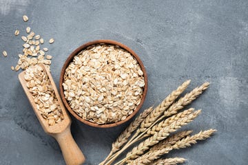 oats, rolled oats, whole grains