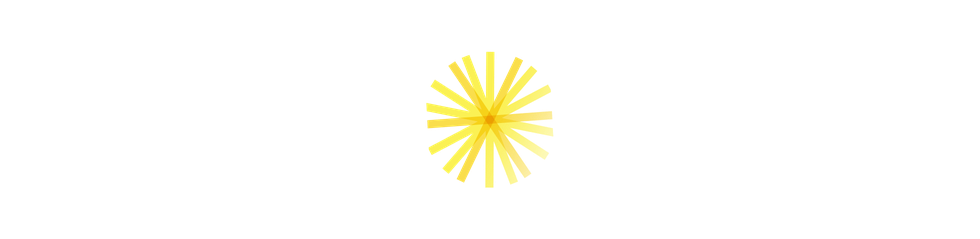 a yellow and white star