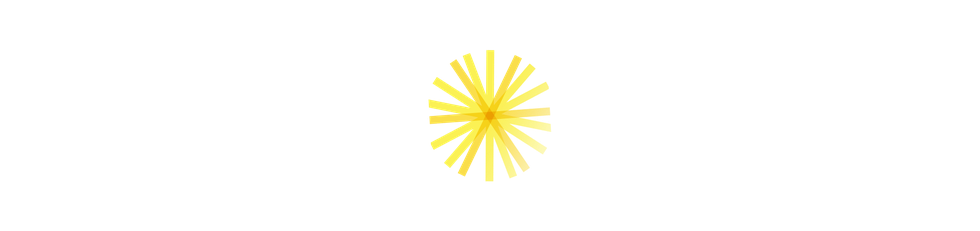 a yellow and white star