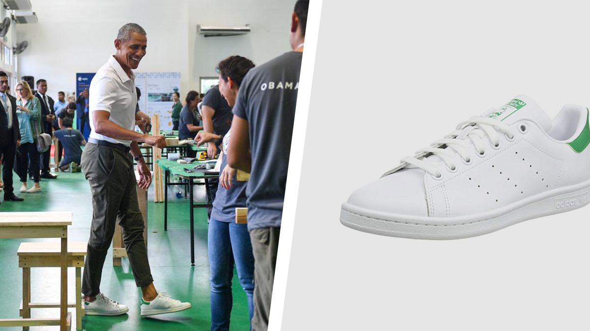 Barack Obama's Adidas Stan Smith Sneakers Prove He's a Style Icon