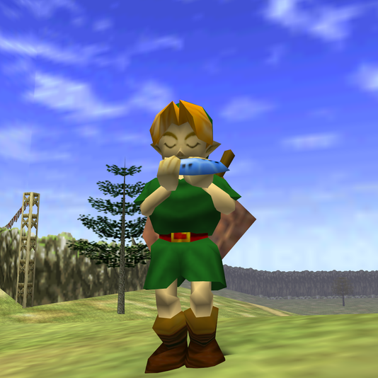 The Legend of Zelda: Ocarina of Time-Link