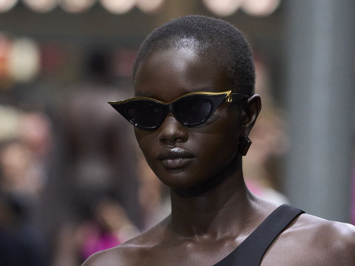 2023 New Fashion Half Square occhiali da sole donna Designer