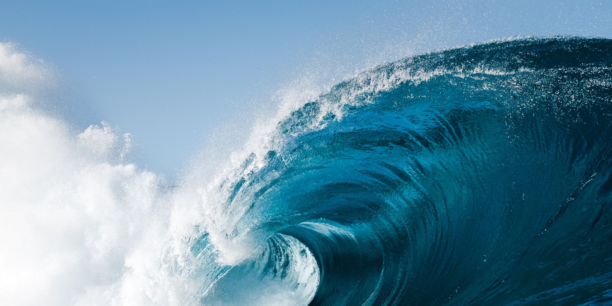 blue sea water wave