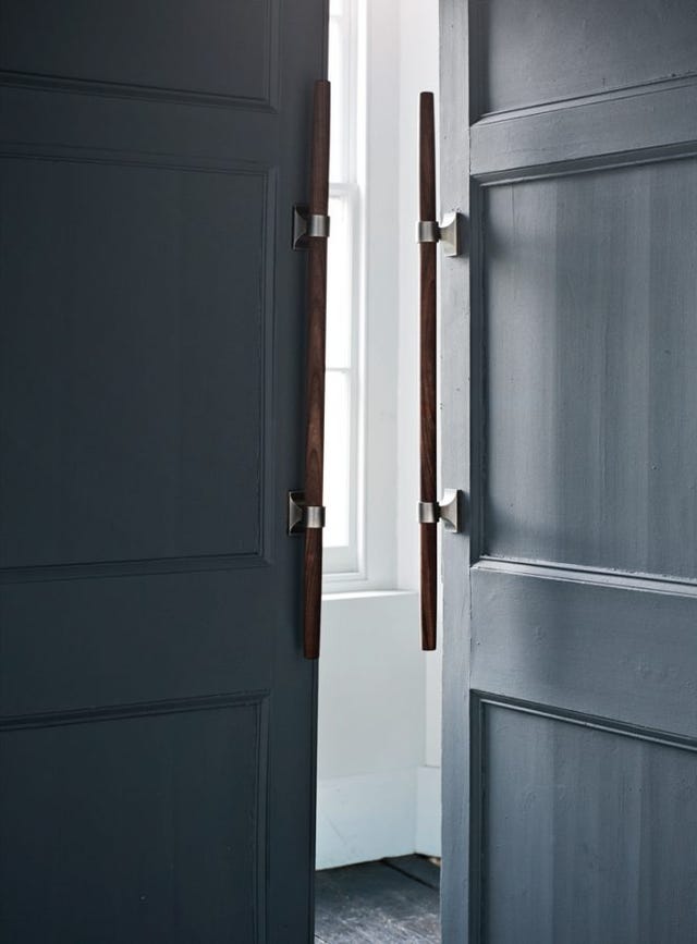door handles on door