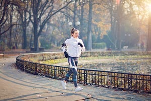 zo word jij een ochtendloper, hardlopen door het park in de ochtend