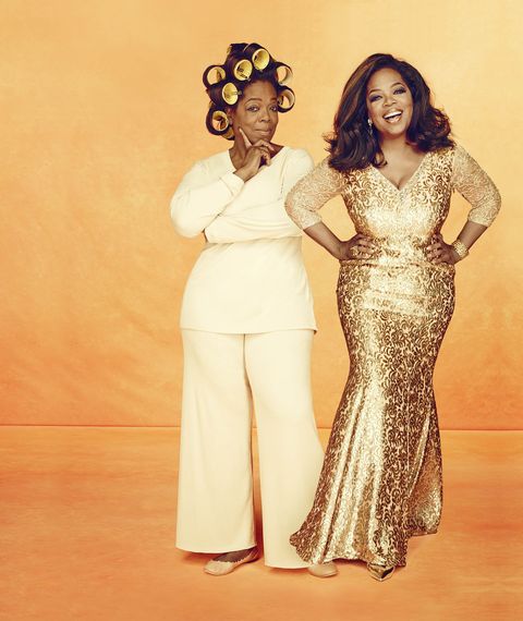 Oprah on the cover of Oprah Magazine October 2014