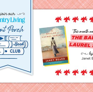 country living book club the ballad of laurel springs by janet beard