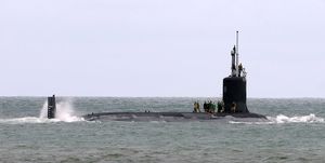 the uss virginia fast attack submarine enters service
