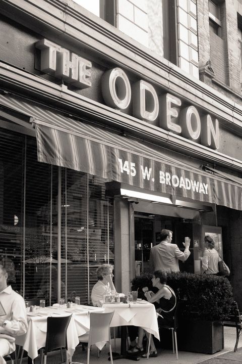 The Odeon Restaurant in the trendy neighborhood of Tribeca in New York City