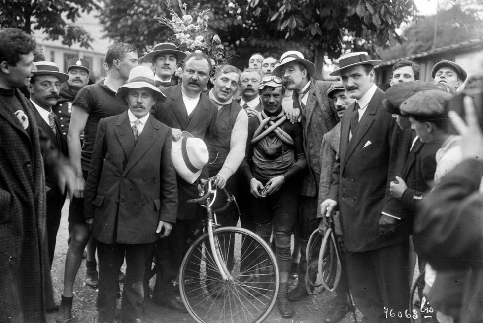 Odile Defraye, Belgian, victorious racing cyclist Odile Defraye, Belgian, victorious racing cyclist