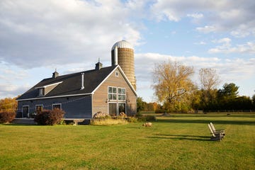 exterior of barn in new york