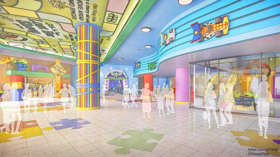 尖叫聲！東京迪士尼「玩具總動員主題酒店」2022年開幕，「安迪」房間有胡迪陪睡