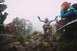 daniela oemus durante la zegama aizkorri del año 2023