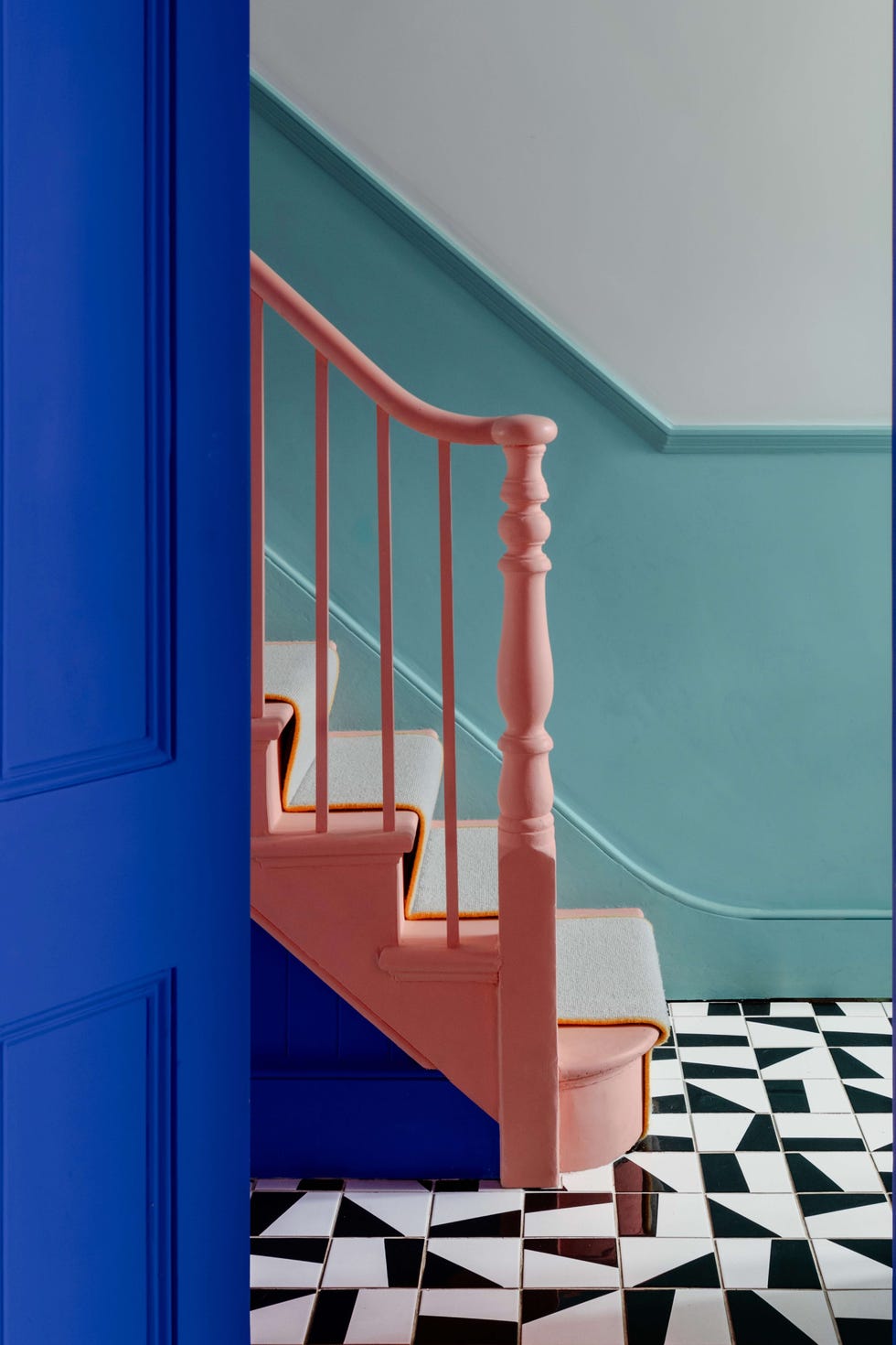 office sm hallways stairs bannister