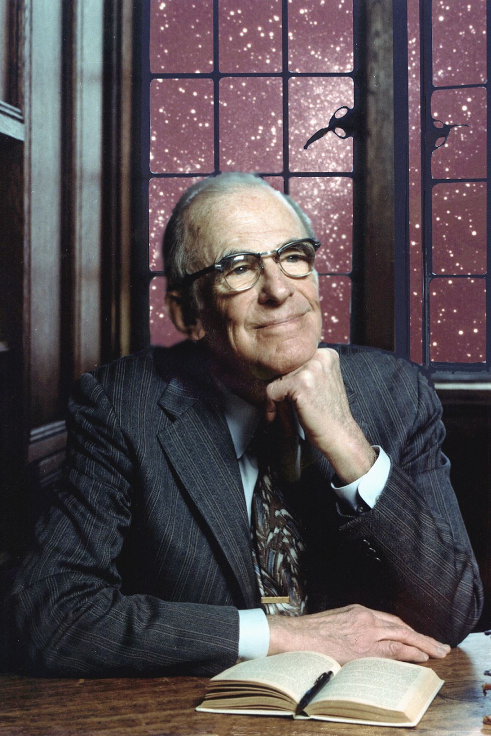 portrait of astrophysicist lyman spitzer