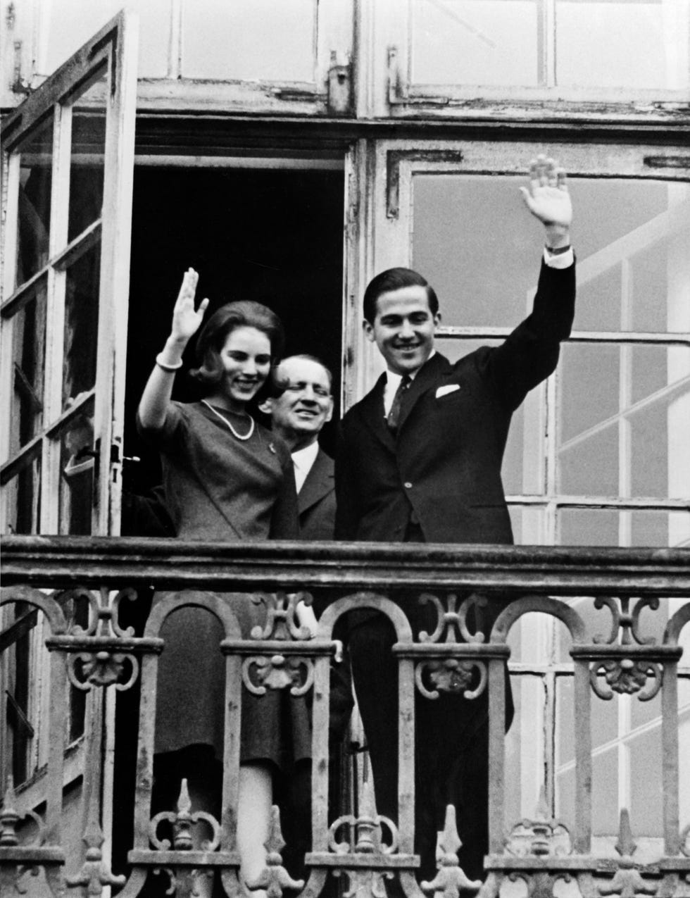 official royal engagement between prince constantine of greece and princess anne marie of denmark